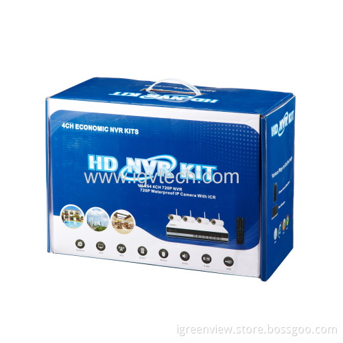 4ch 720p Nvr Kits 